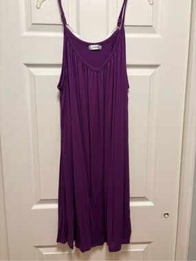 CHAMA Violet Sleeveless Maxi Dress